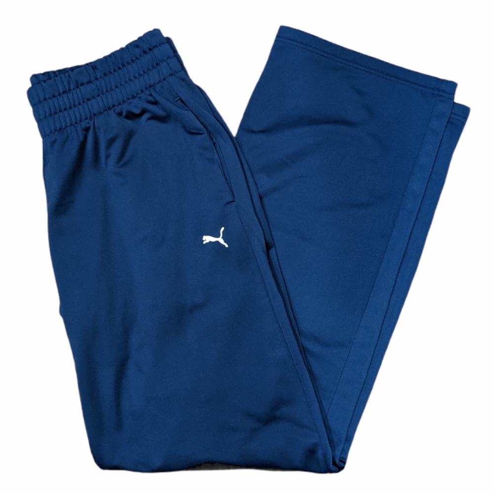 PUMA Women's Navy Blue Sweatpants with Pockets - M